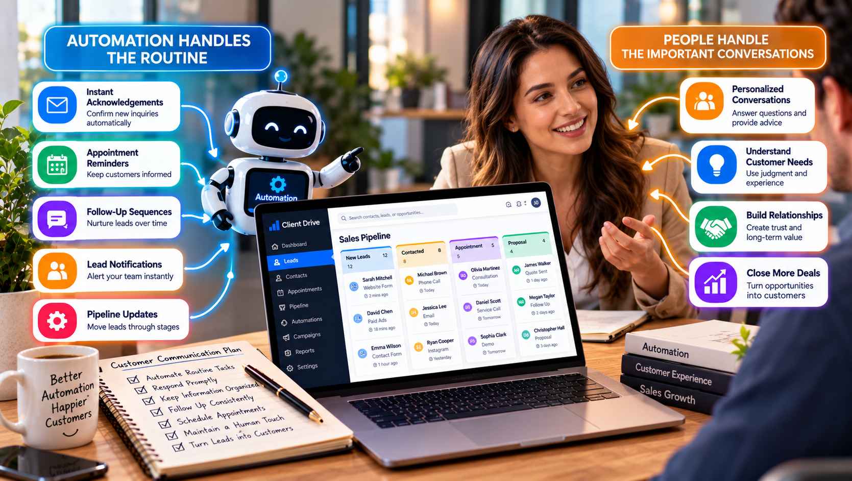 How Smart Businesses Can Combine Automation With Human Customer Communication